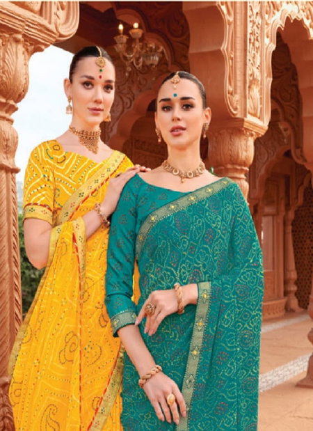 Chakori By Vipul Chiffon Saree Best Wholesale Shop In Surat